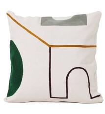 Ferm Living mirage kussen gate