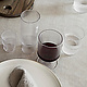 Ferm Living Ripple Wine Glasses (Set of 2) - Clear