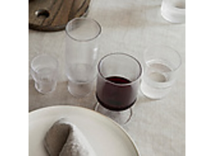 Ripple Wine Glasses (Set of 2) - Clear