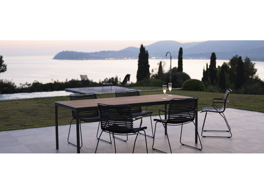 click tuinstoel met armleuning