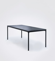 HOUE FOUR tuintafel 90X210 CM // zwart
