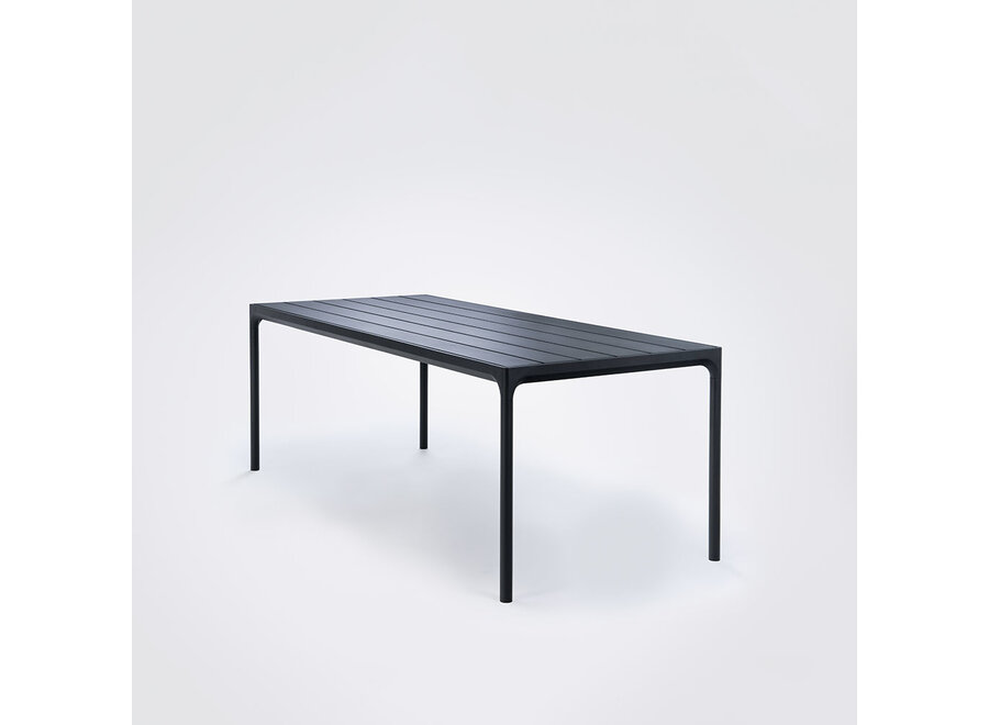 FOUR tuintafel 90X210 CM // zwart