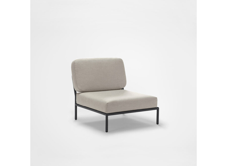 Level Lounge Chair // Single Module / Dark grey frame