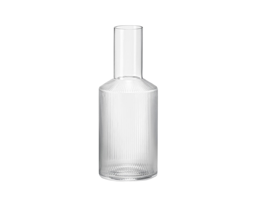 Ferm Living Ripple Carafe - Clear