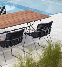 HOUE SKETCH buiten tafel 220 cm bamboo