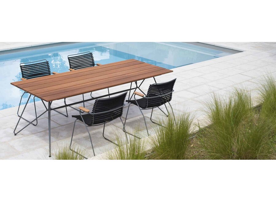 SKETCH buiten tafel 220 cm bamboo