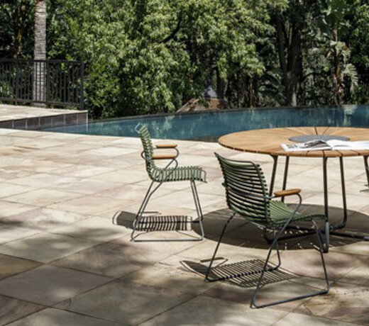 Tafel, zetel, stoelen