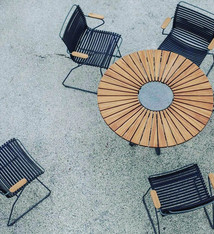 HOUE CIRCLE DINING TABLE Ø110 // BAMBOO