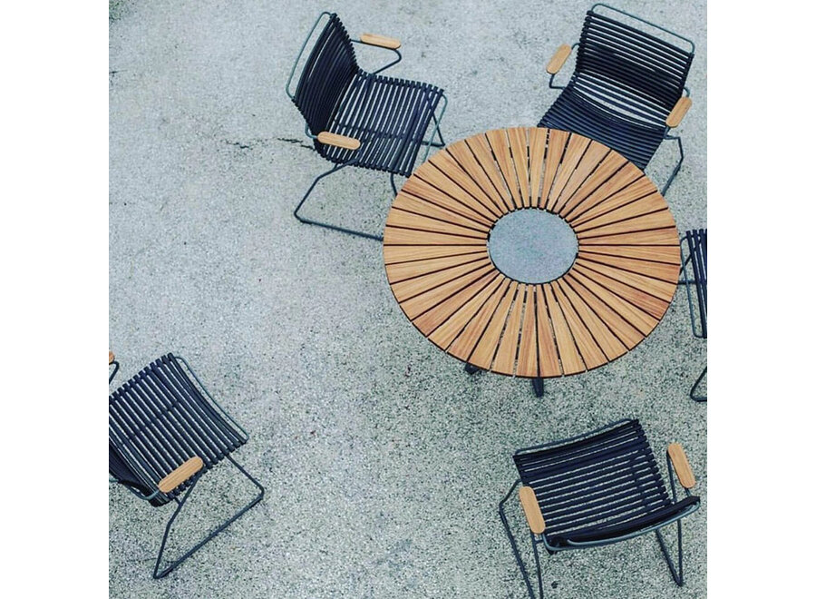 CIRCLE DINING TABLE Ø110 // BAMBOO