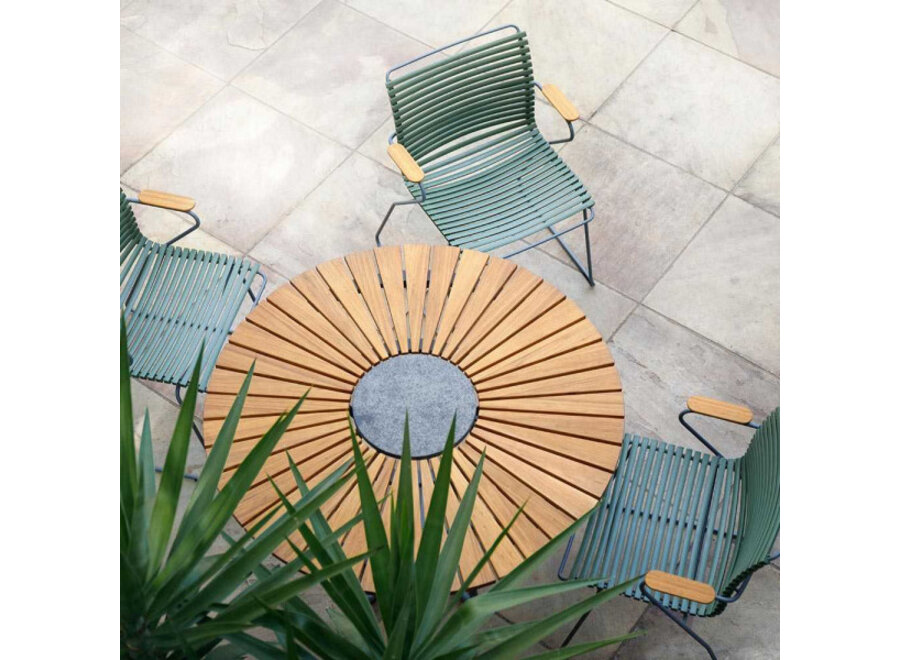 CIRCLE DINING TABLE Ø110 // BAMBOO