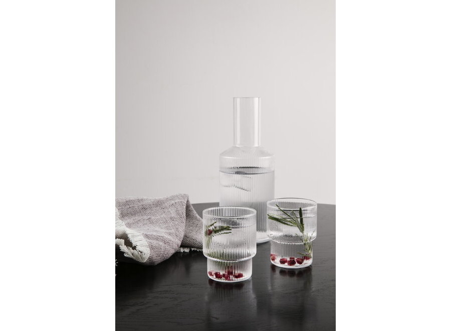 Ripple Glasses (set of 4) - Clear