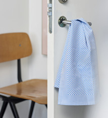 HAY TEA TOWEL / CHECK 2 PCS LIGHT BLUE