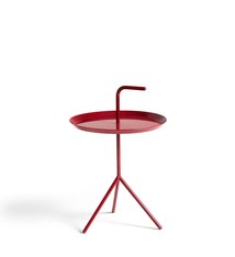 HAY DLM Side Table Cherry Red High Gloss - d38cm