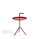 HAY DLM Side Table Cherry Red High Gloss - d38cm