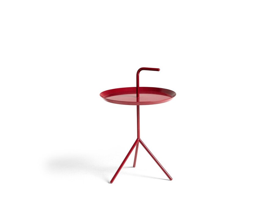 DLM Side Table Cherry Red High Gloss - d38cm