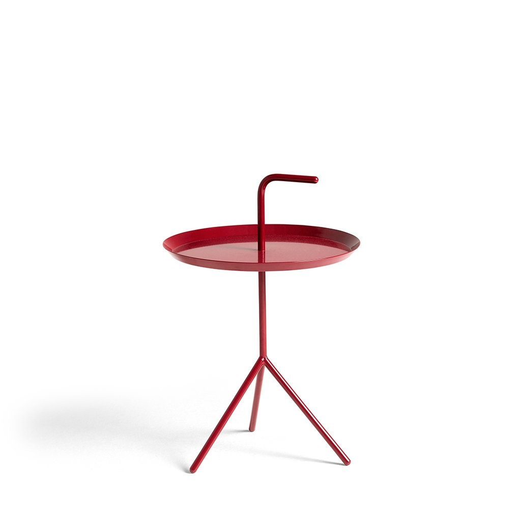 HAY DLM Side Table Cherry Red High Gloss - d38cm