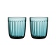 Iittala Iittala Raami glas - 26cl - zeeblauw - 2 stuks