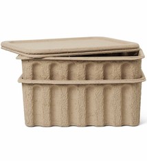 Ferm Living Paper pulp box set of 2 small