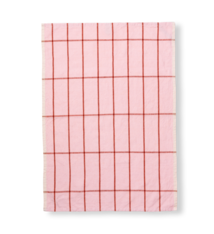 Ferm Living Hale  Tea Towel - rose/rust