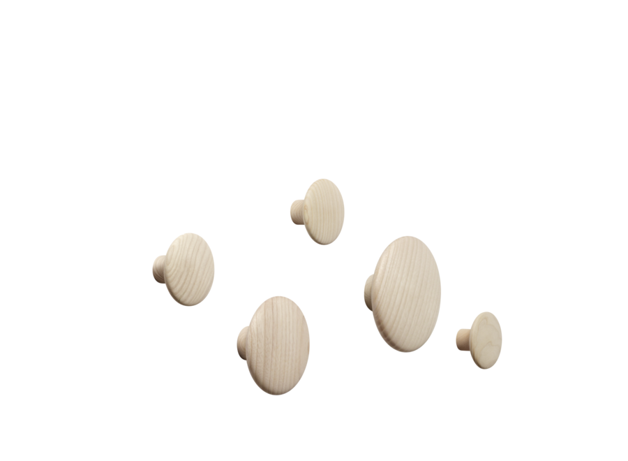 DOTS WOOD / SET 5 OAK