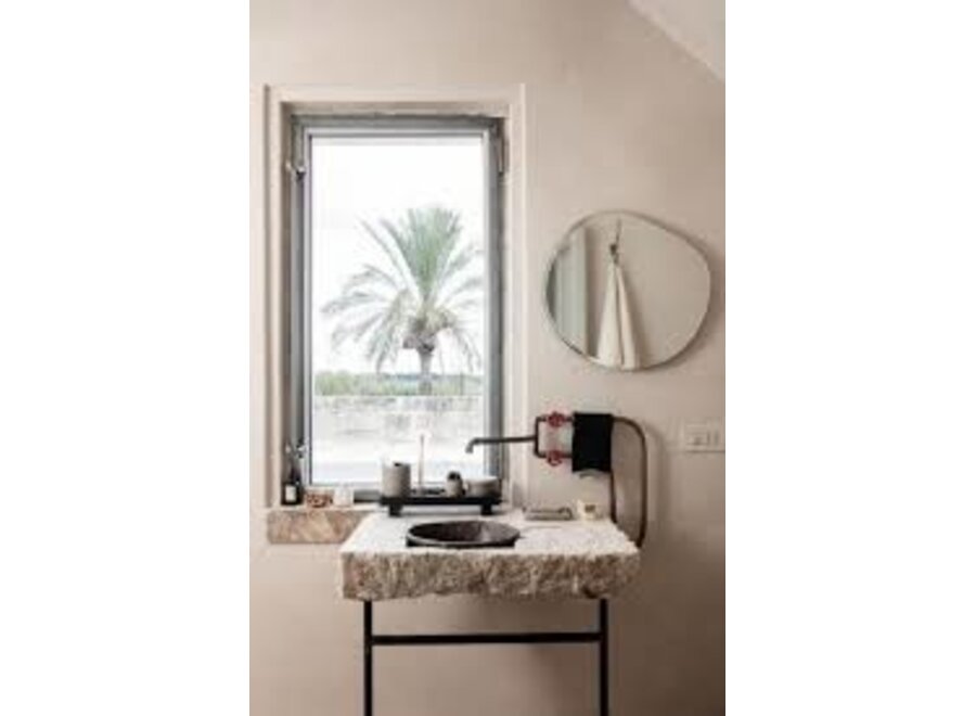 Pond Mirror - Small - Brass