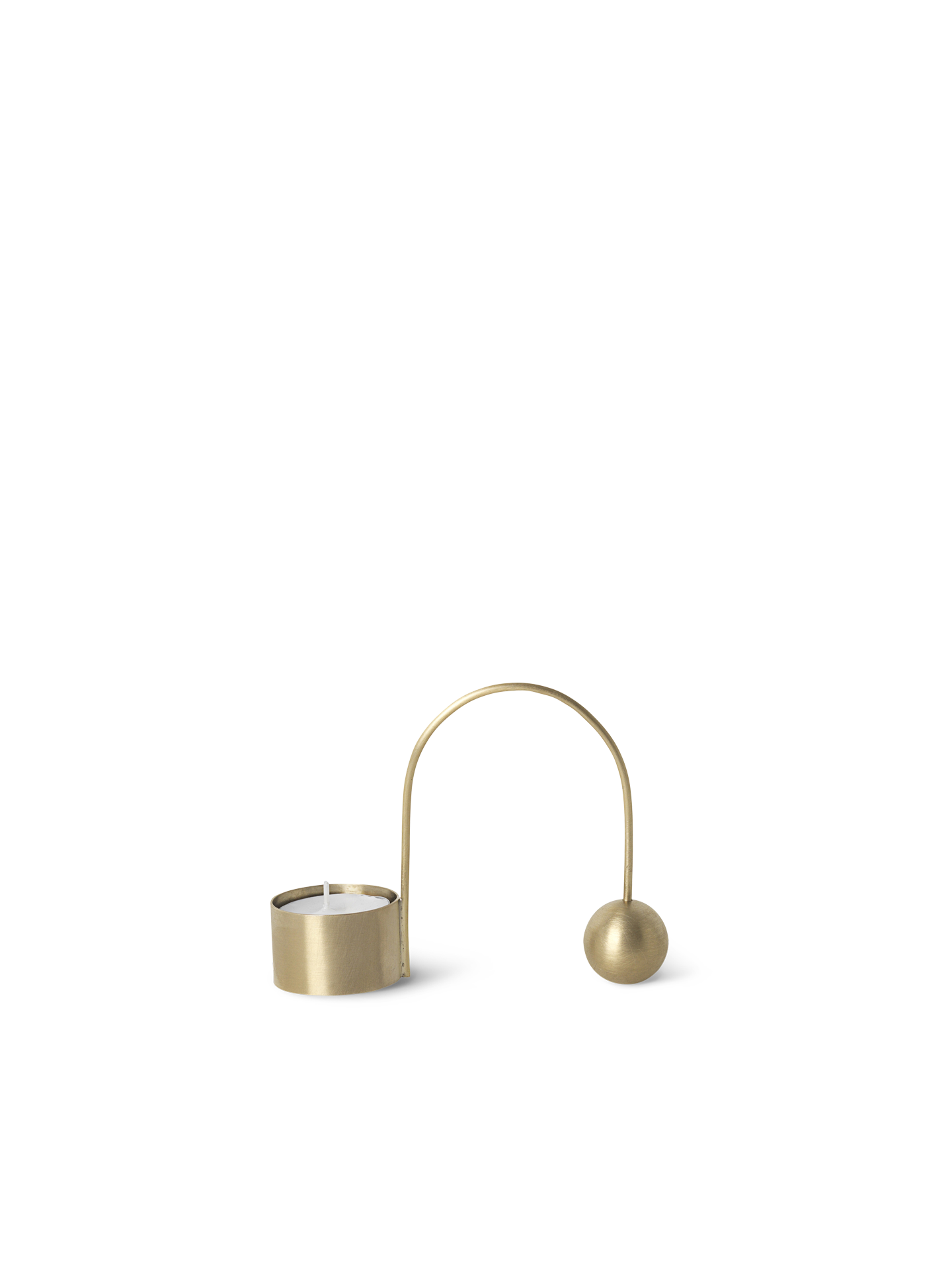 Ferm Living Balance Tealight Holder - Brass