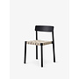 Betty TK1 Chair - Black/Natural webbing
