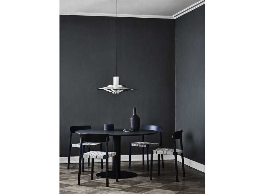 Betty TK1 Chair - Black/Natural webbing