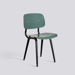 HAY Revolt Black Powder Coated Steel - Petrol Green