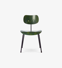SE68 Multi Purpose Chair - Black Powder Coated Frame / Bottle Green
