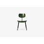 SE68 Multi Purpose Chair - Black Powder Coated Frame / Bottle Green