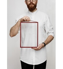 Moebe A4 Frame - Deep Red