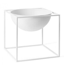 ByLassen Kubus Bowl Large - White - 23 x h23cm
