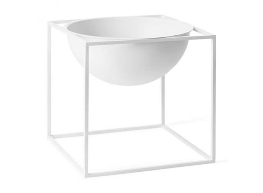 Kubus Bowl Large - White - 23 x h23cm