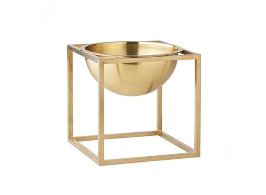 Kubus Bowl Small - brass
