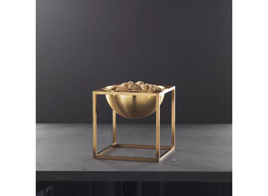 Kubus Bowl Small - brass