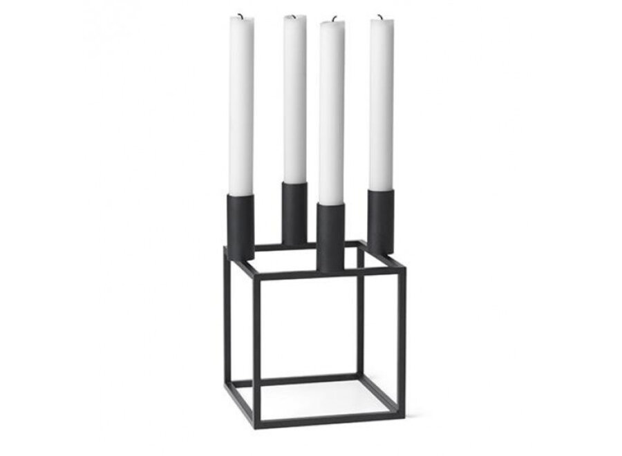 Kubus Candleholder 4 - black