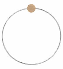 Ferm Living towel hanger - chrome