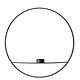 POV CIRCLE CANDLEHOLDER BLACK