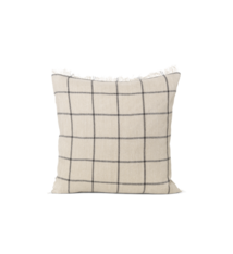 Ferm Living Calm Cushion // 50 x 50cm // Camel/Black