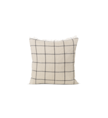 Ferm Living Calm Cushion // 50 x 50cm // Camel/Black