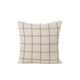 Ferm Living Calm Cushion // 50 x 50cm // Camel/Black
