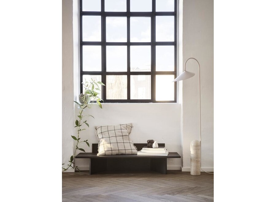 Calm Cushion // 50 x 50cm // Camel/Black