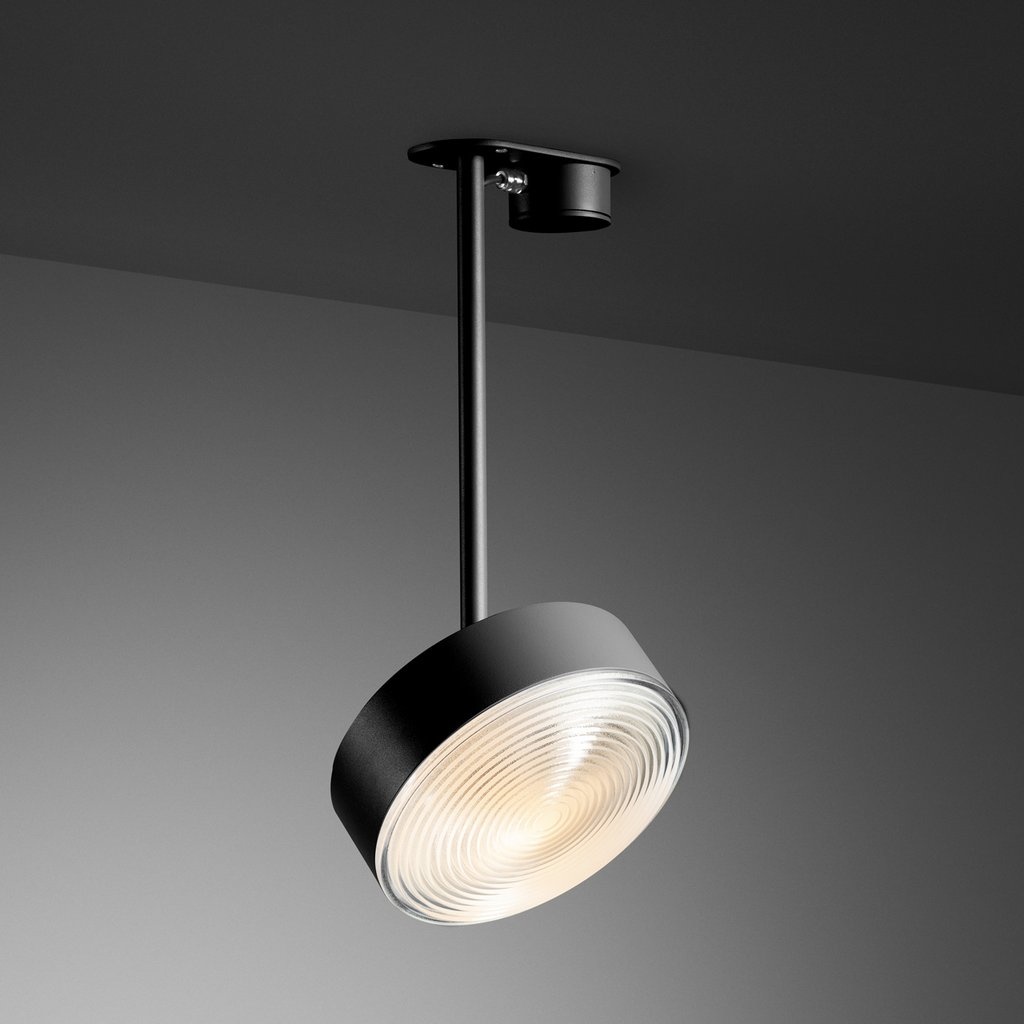 Re-Volt Radieux Ceiling Lamp - 50cm - Black