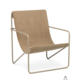 Ferm Living Desert Lounge chair cashmere - solid