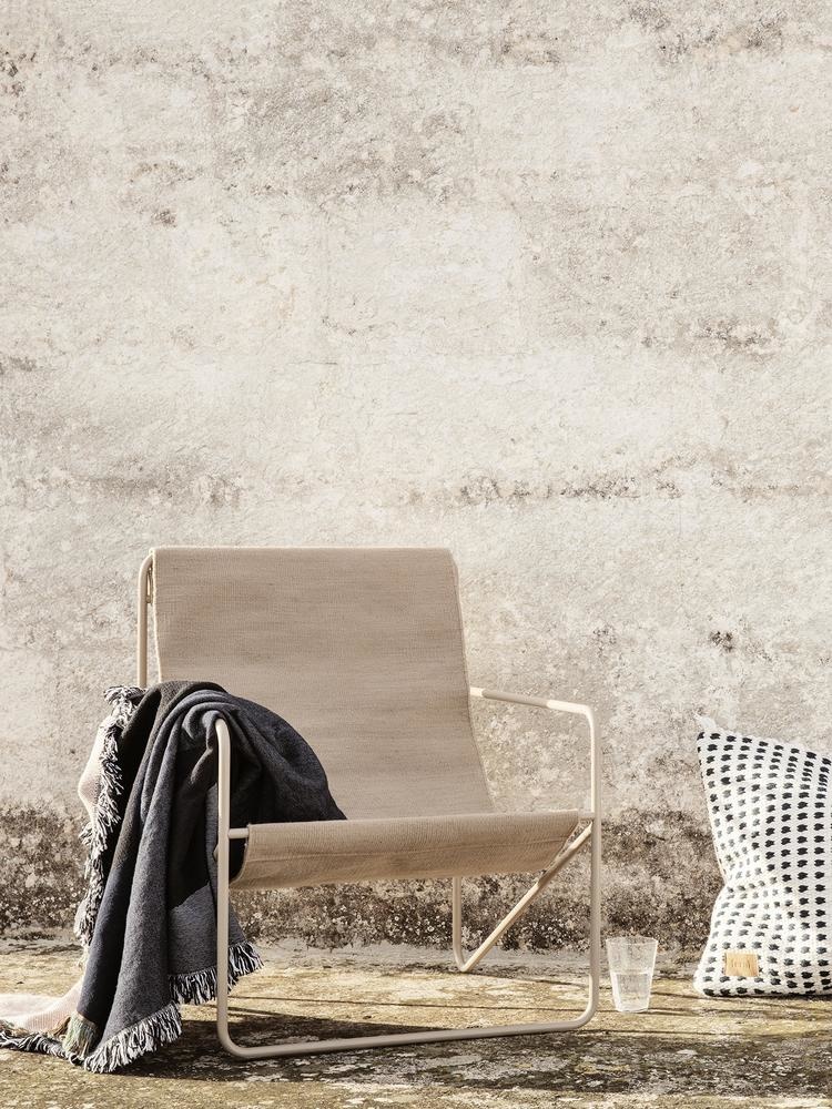 Ferm Living Desert Lounge chair cashmere - solid