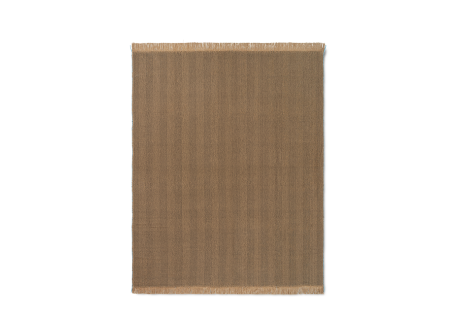 Herringbone blanket - Mustard