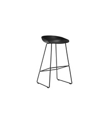 HAY AAS 38 - low -  Black Powder Coated Steel / Black Seat