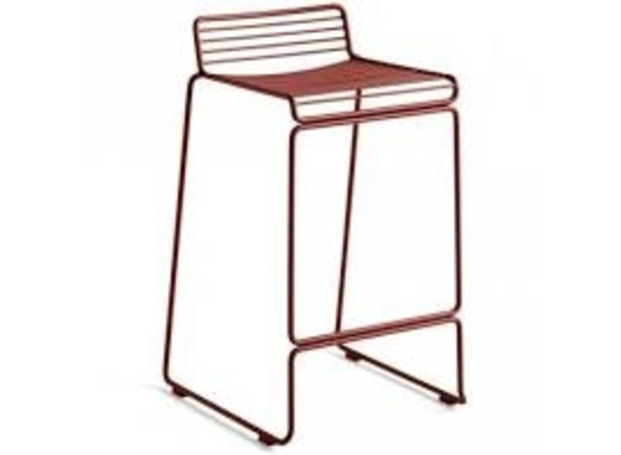 HEE BAR STOOL LOW RUST