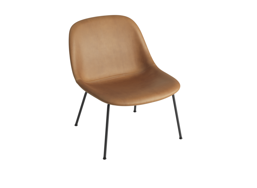 FIBER LOUNGE CHAIR // refine leather